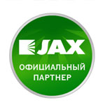 Знак "Официальный партнер JAX"